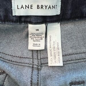 Lane Bryant Sz 14 Denim jeans perfect for work or every day. Normal high waist.